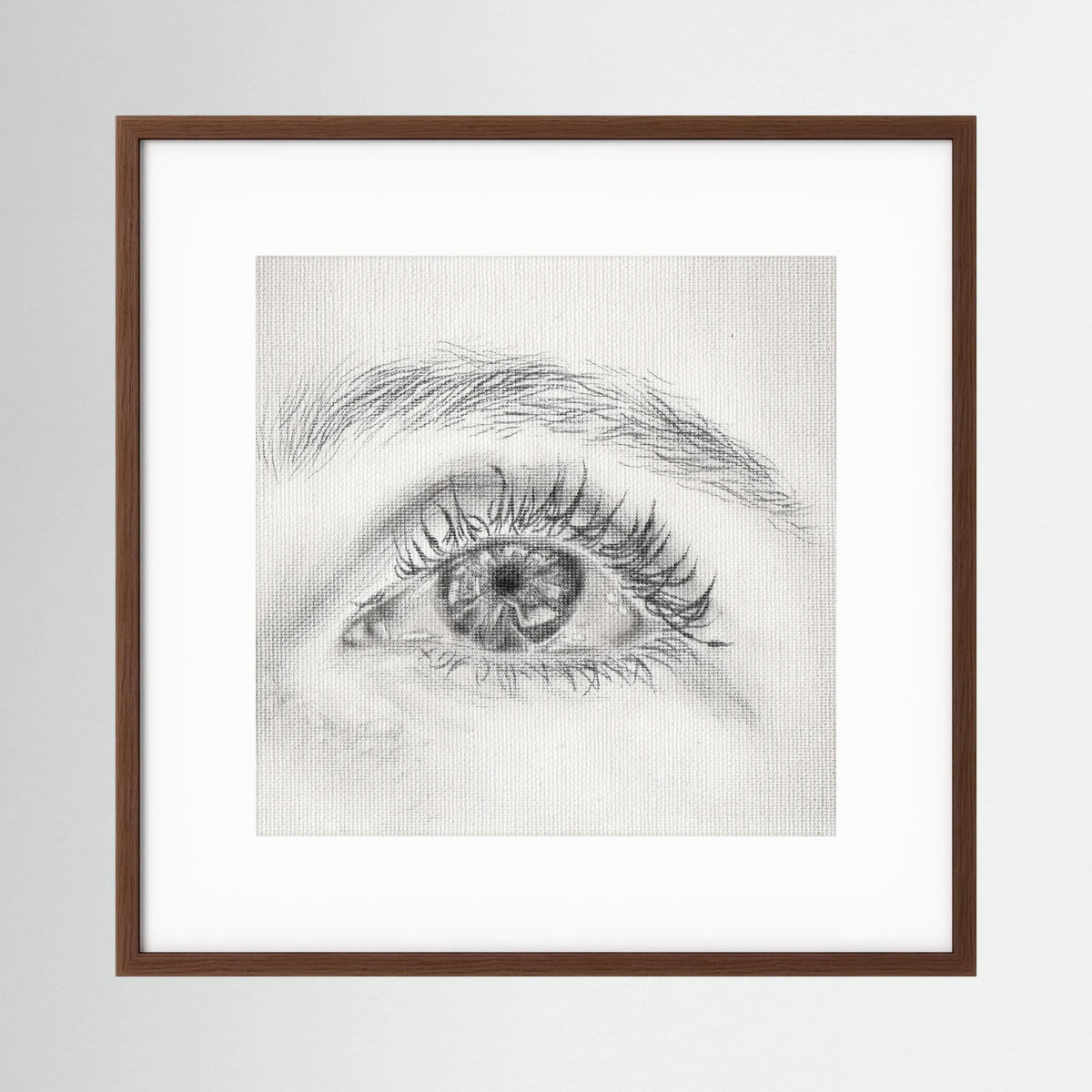 Look at Me 002 - Framed Art Print