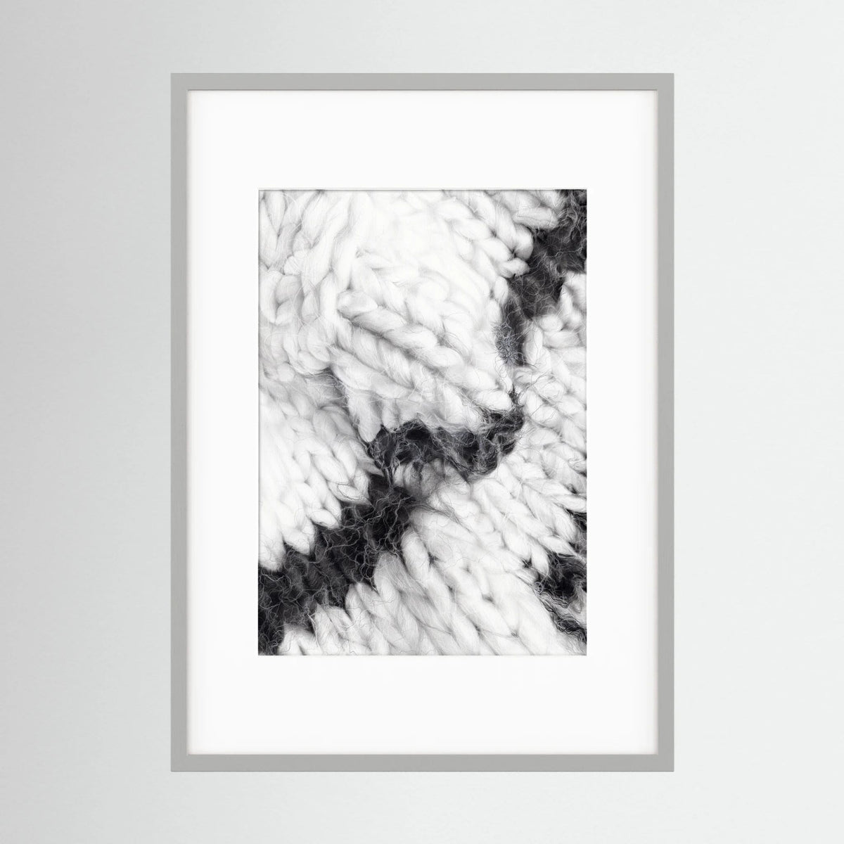 The Silence of Wool  N.001 - Framed Art Print