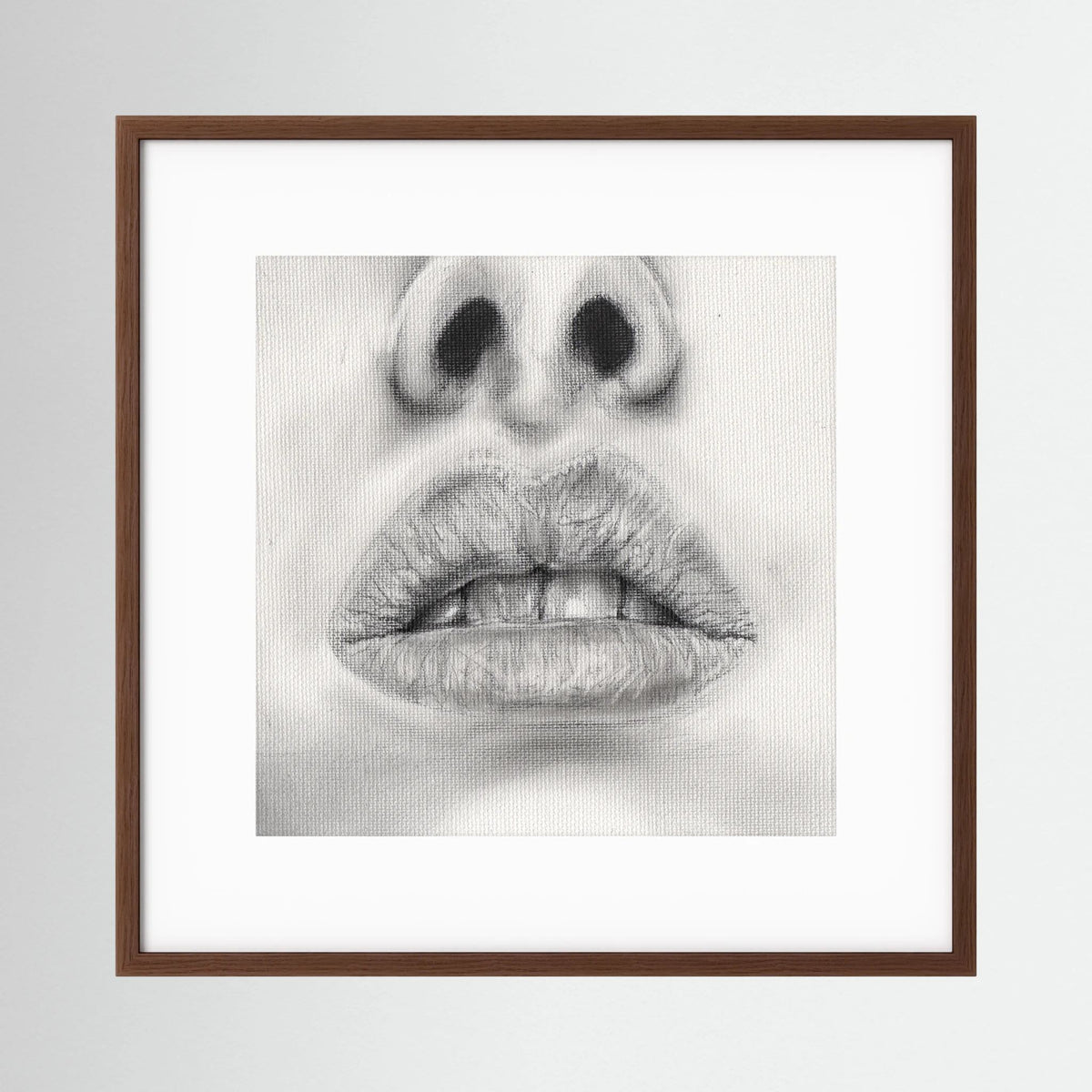 Talk to Me 001 - Framed Art Print