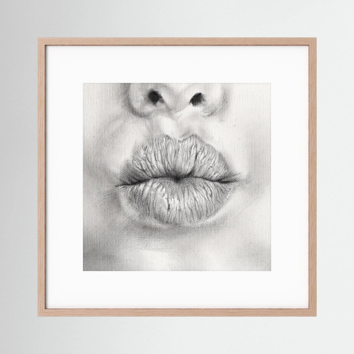 Talk to Me 002 - Framed Art Print