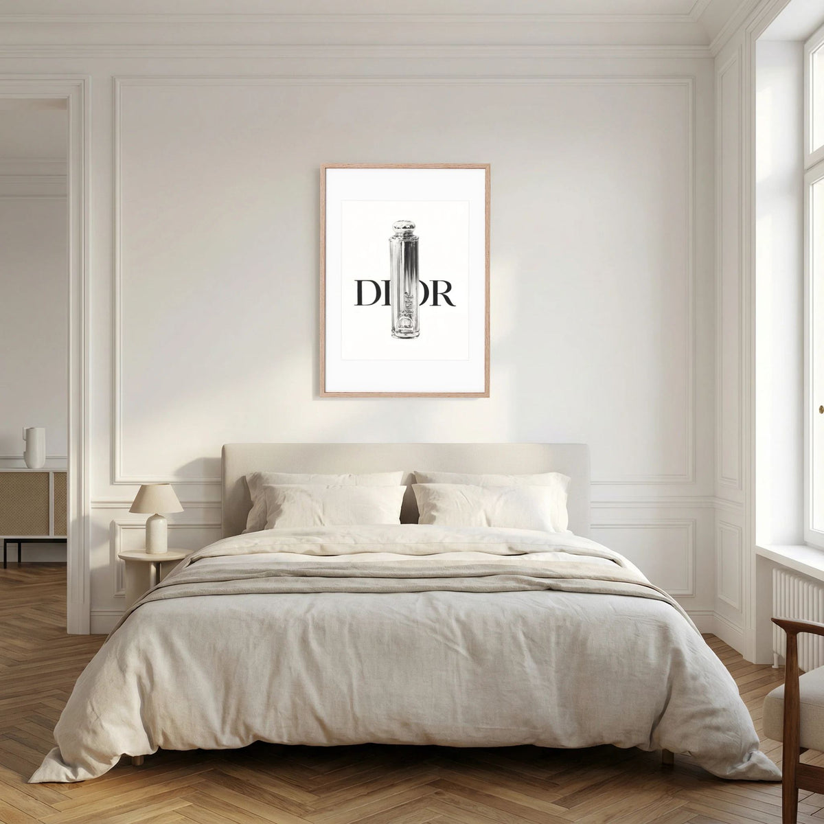Monochrome Luxury 002 - Framed Art Print
