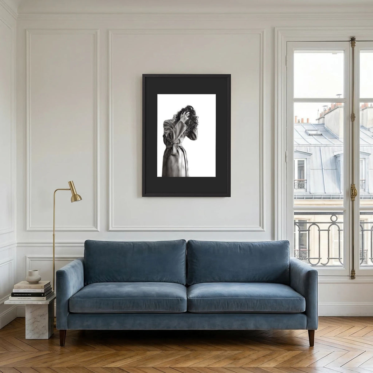 Pause - Framed Art Print