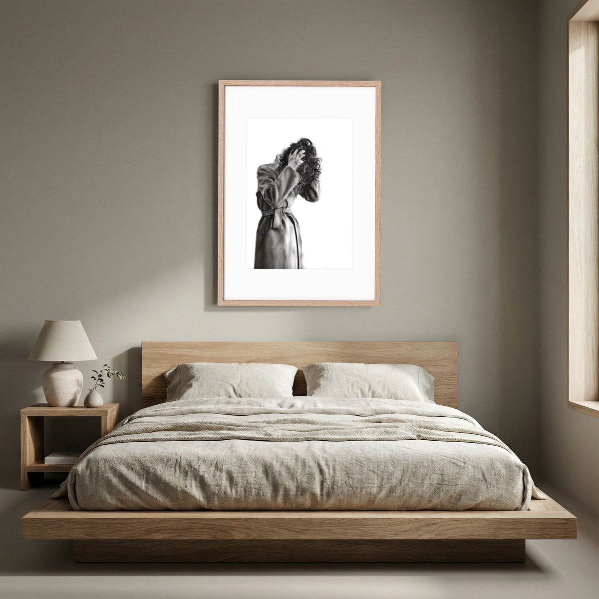 Pause - Framed Art Print