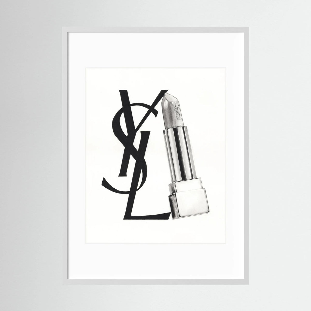 Monochrome Luxury 003 - Framed Art Print