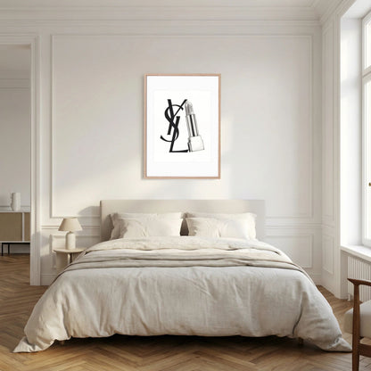 Monochrome Luxury 003 - Framed Art Print