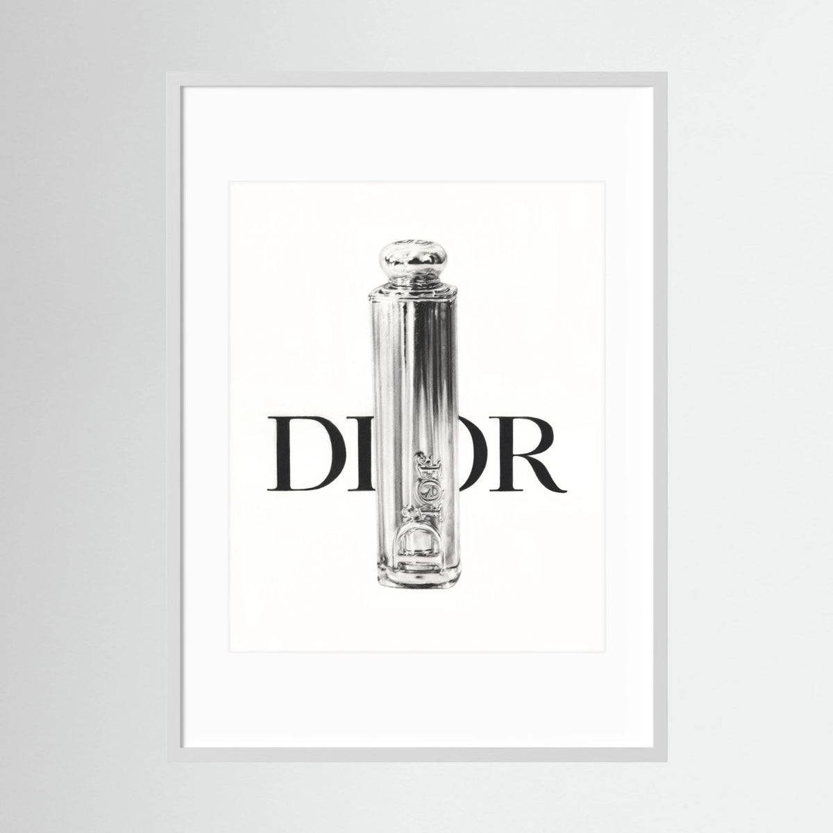 Monochrome Luxury 002 - Framed Art Print