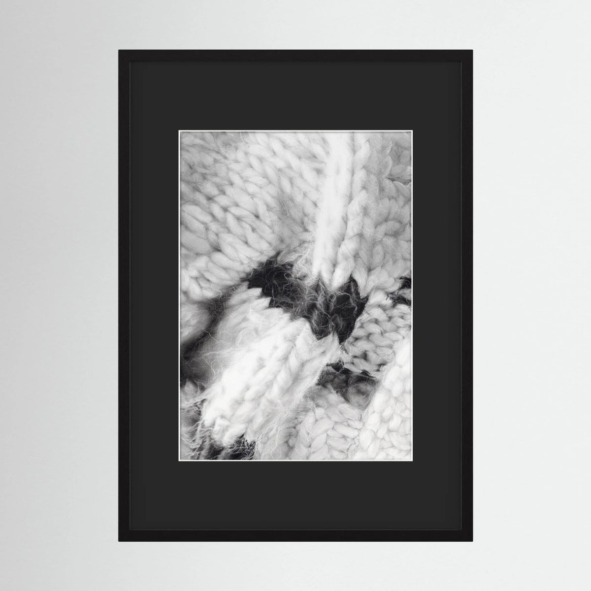The Silence of Wool  N.002 - Framed Art Print