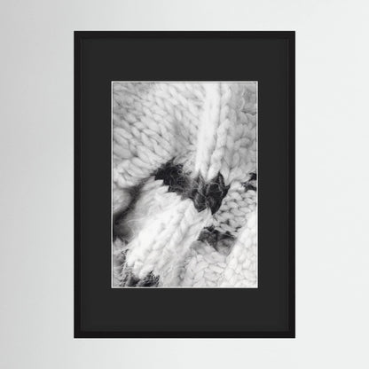 The Silence of Wool  N.002 - Framed Art Print