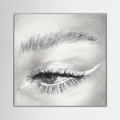 Look at Me 001 - Canvas Print