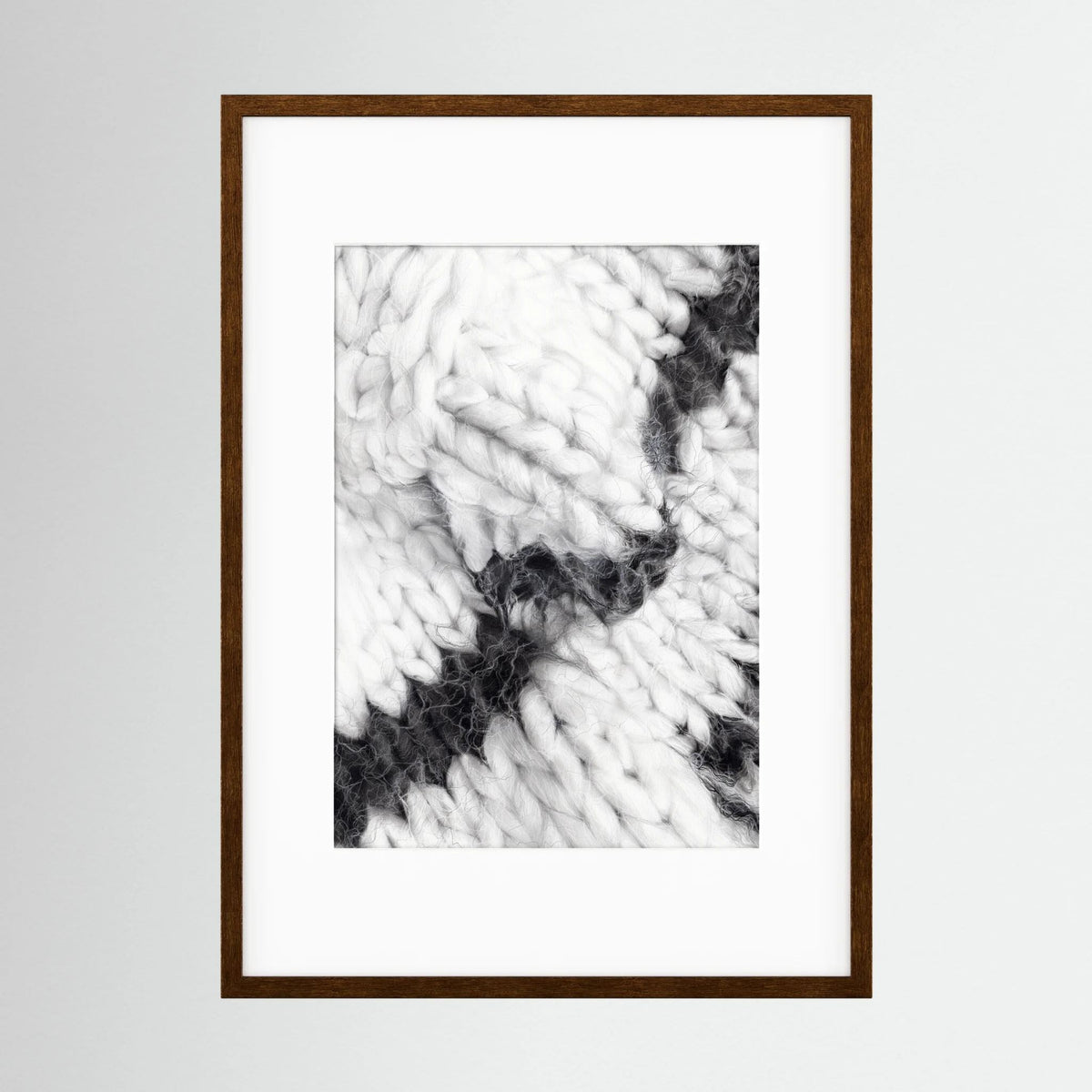 The Silence of Wool  N.001 - Framed Art Print