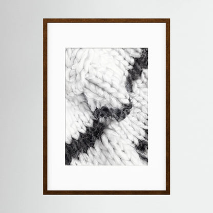 The Silence of Wool  N.001 - Framed Art Print