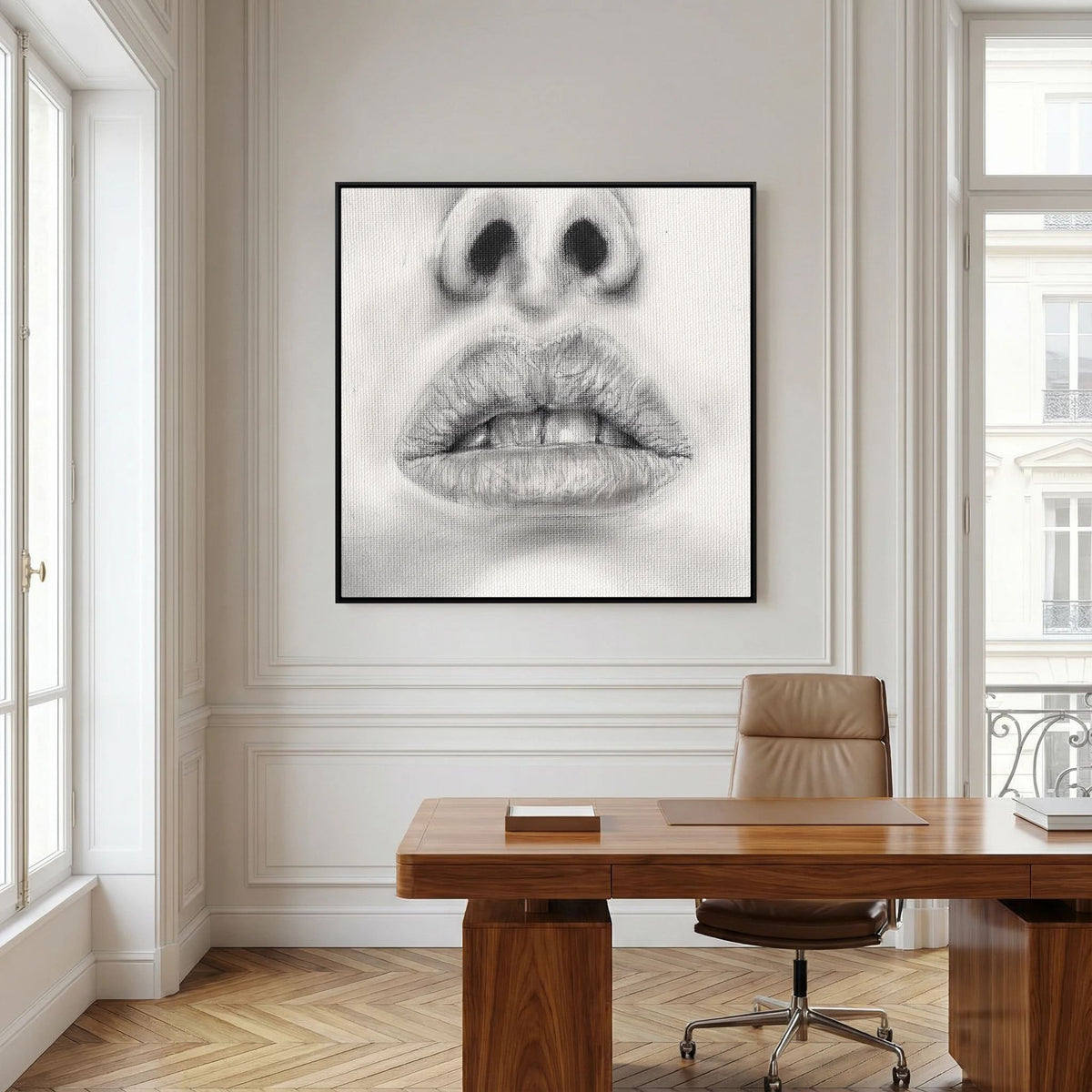 Talk to Me 001 - Canvas Print