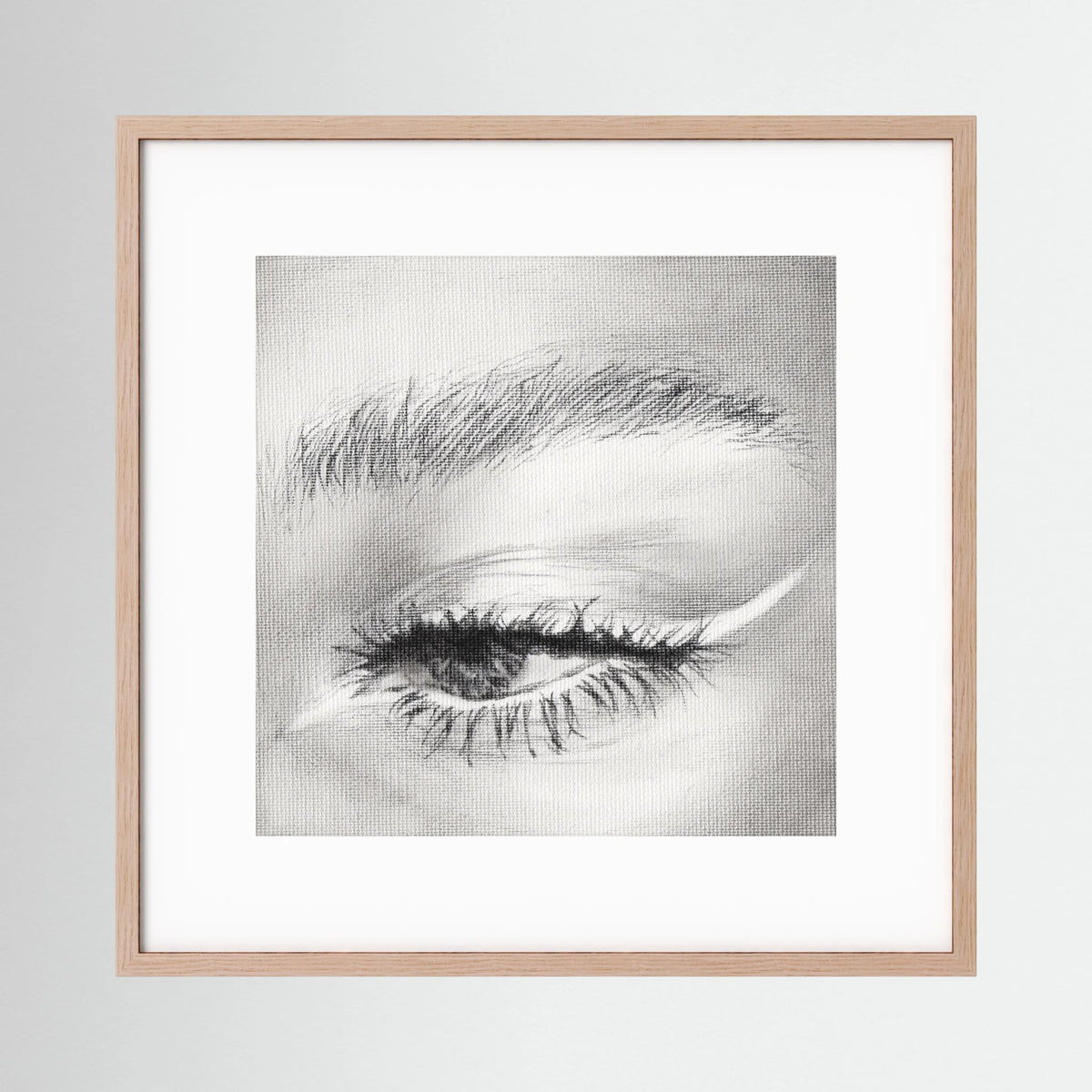 Look at Me 001 - Framed Art Print