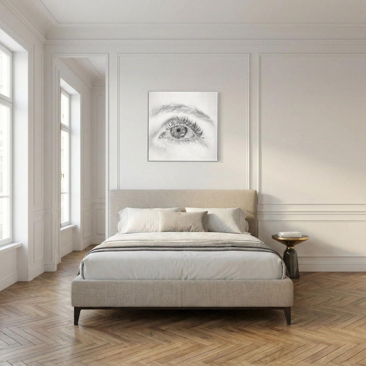 Look at Me 002 - Canvas Print