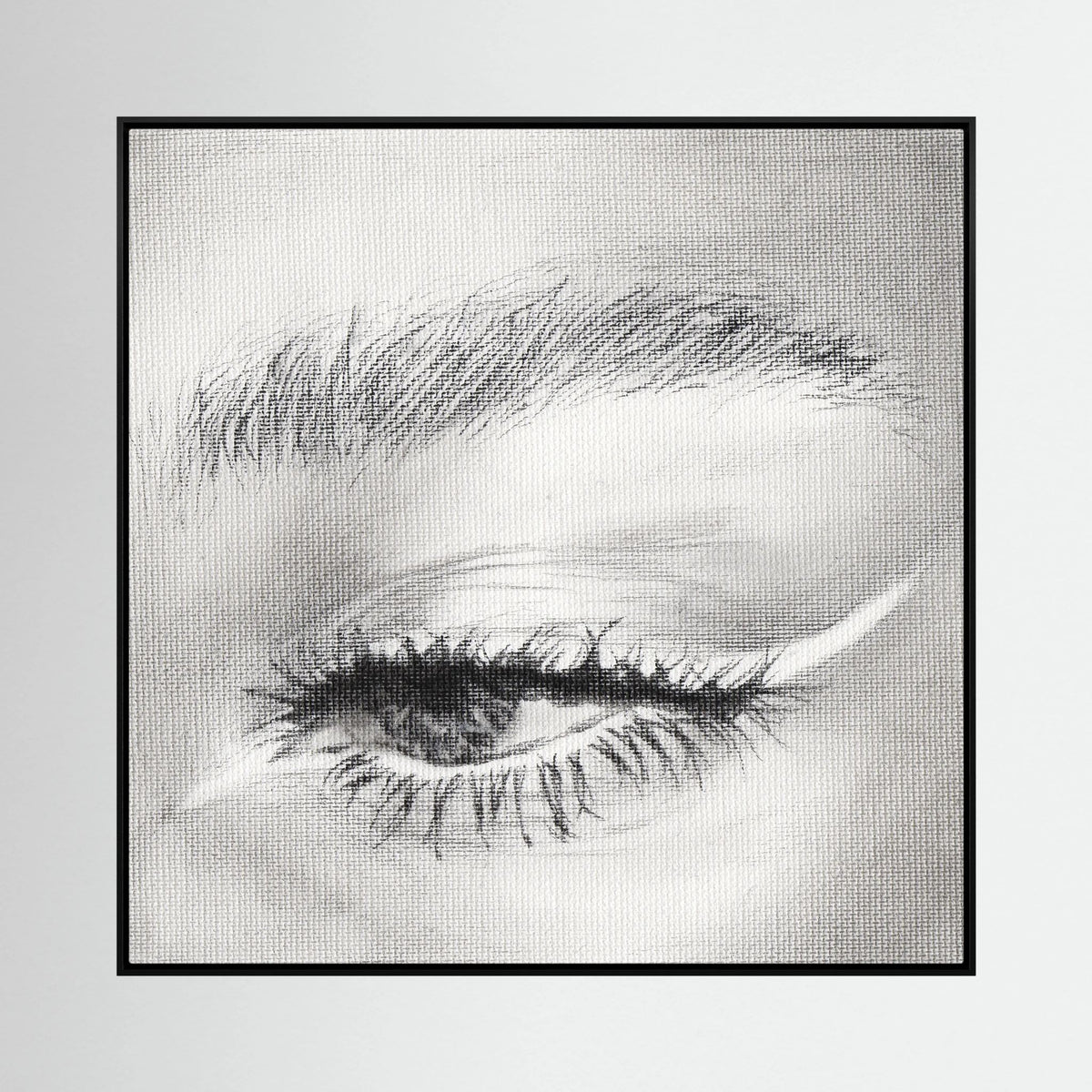 Look at Me 001 - Canvas Print