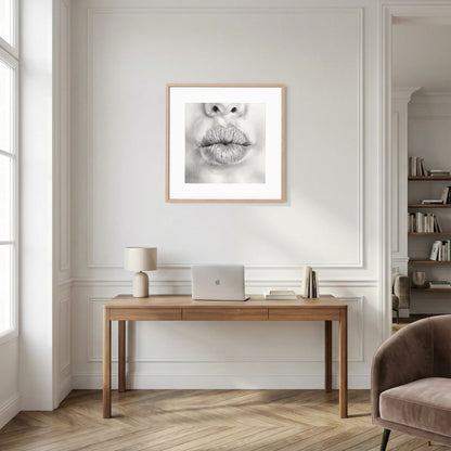 Talk to Me 002 - Framed Art Print