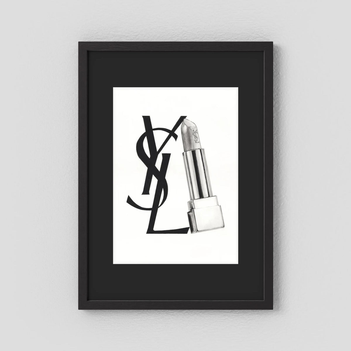 Monochrome Luxury 003 - Framed Art Print