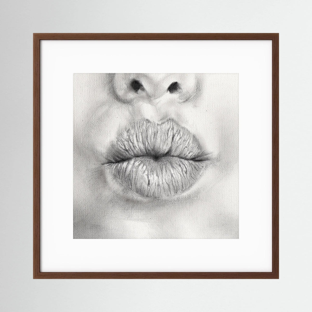Talk to Me 002 - Framed Art Print