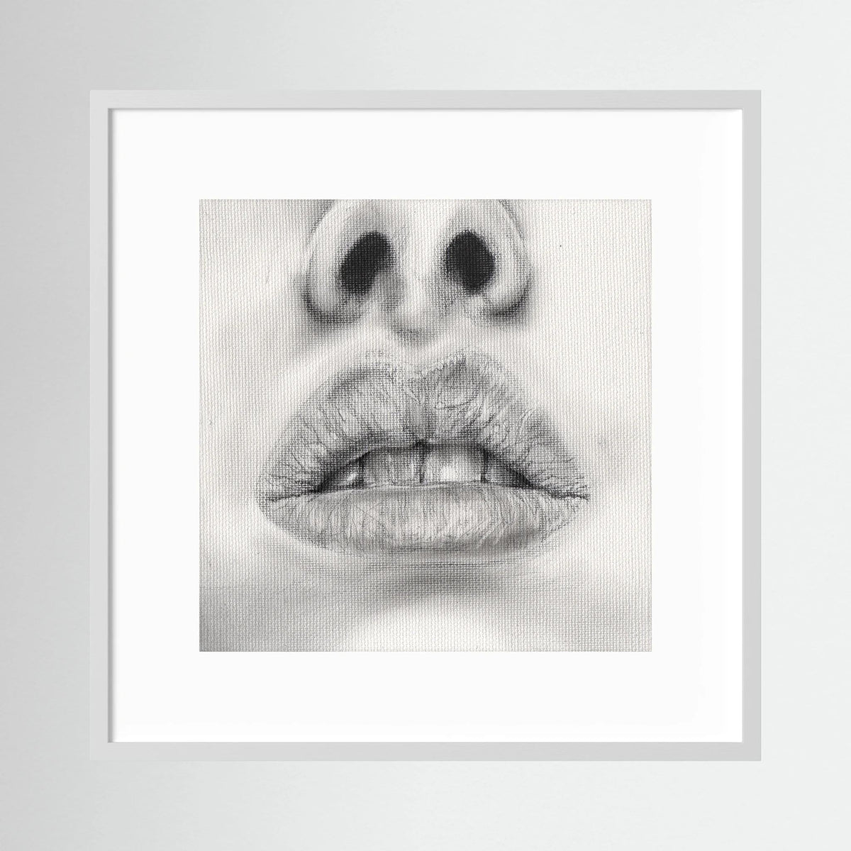 Talk to Me 001 - Framed Art Print