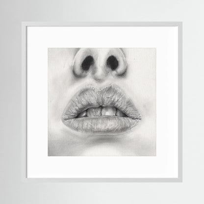Talk to Me 001 - Framed Art Print