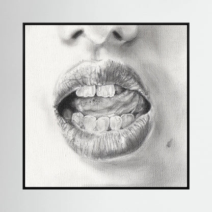 Talk to Me 003 - Canvas Print