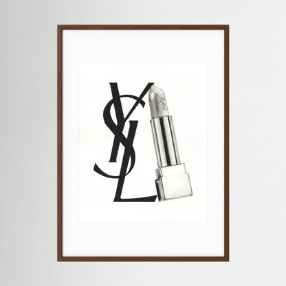 Monochrome Luxury 003 - Framed Art Print