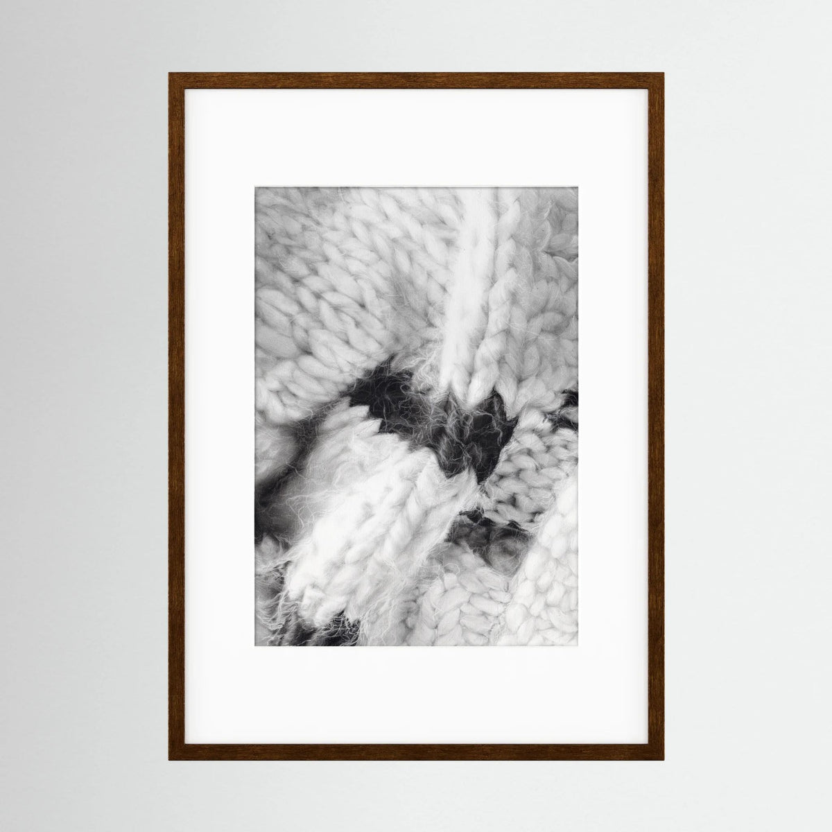 The Silence of Wool  N.002 - Framed Art Print