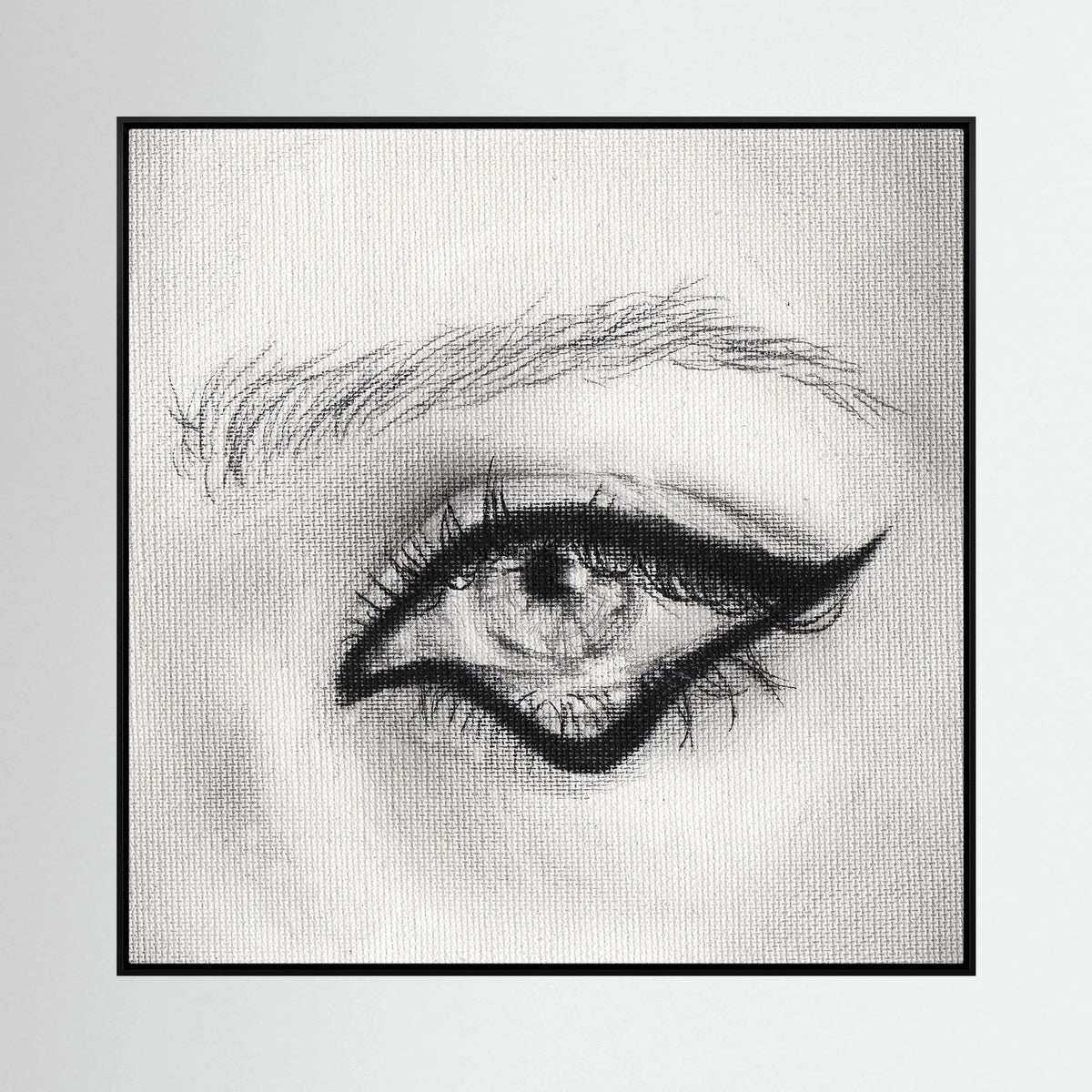 Look at Me 003 - Canvas Print