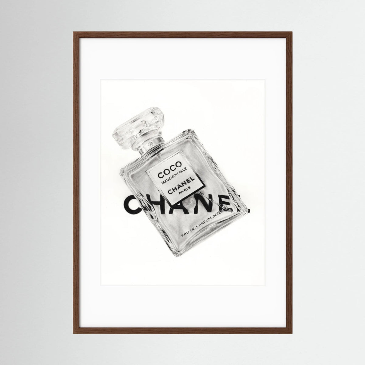 Monochrome Luxury 001 - Framed Art Print