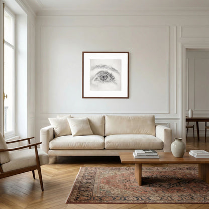 Look at Me 002 - Framed Art Print