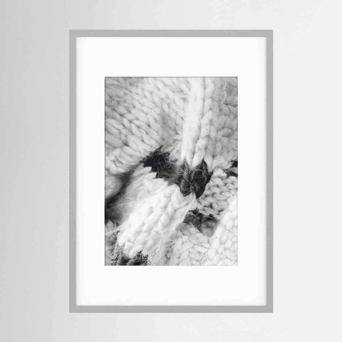 The Silence of Wool  N.002 - Framed Art Print