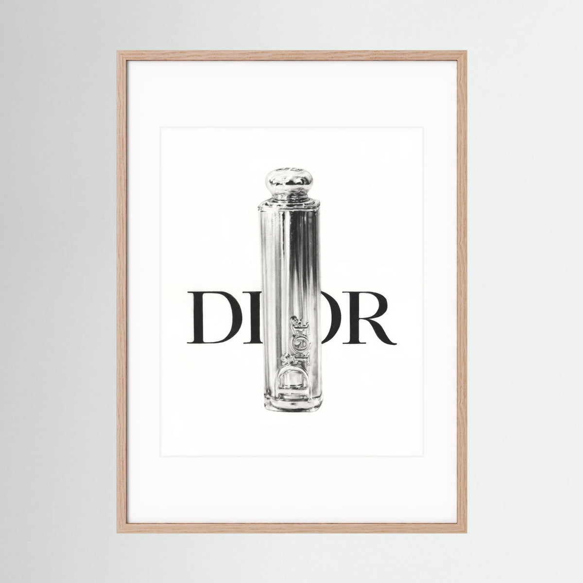 Monochrome Luxury 002 - Framed Art Print