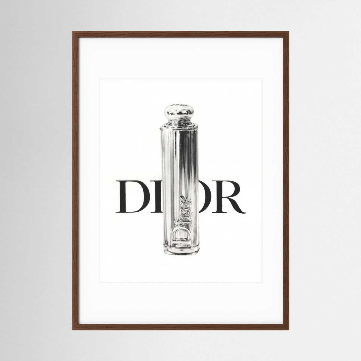 Monochrome Luxury 002 - Framed Art Print