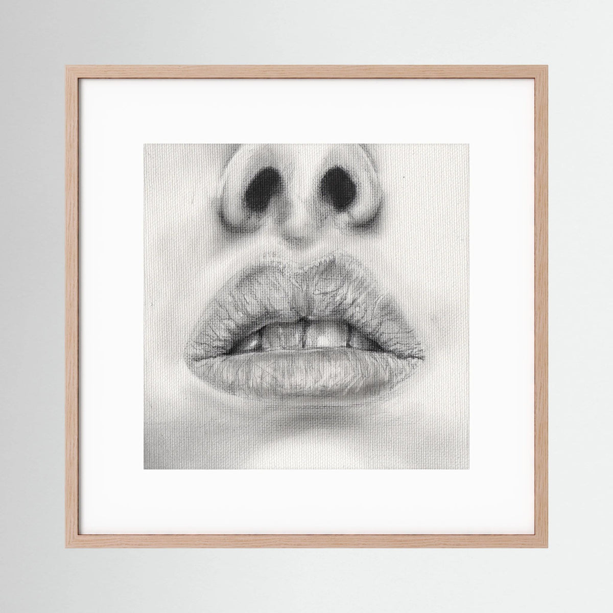 Talk to Me 001 - Framed Art Print