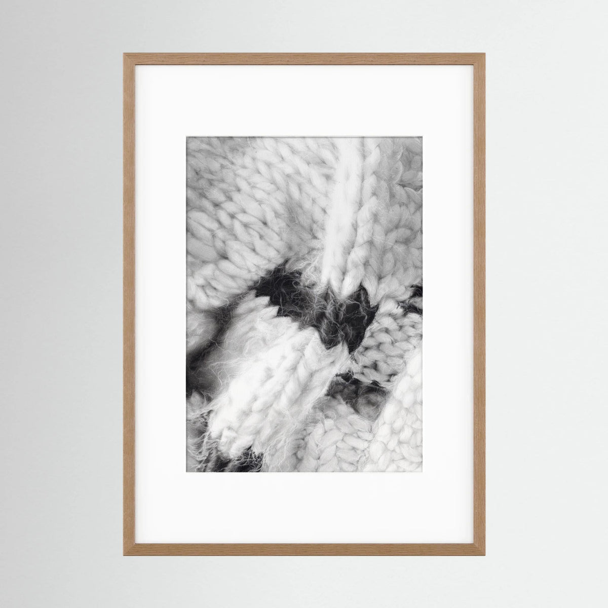 The Silence of Wool  N.002 - Framed Art Print