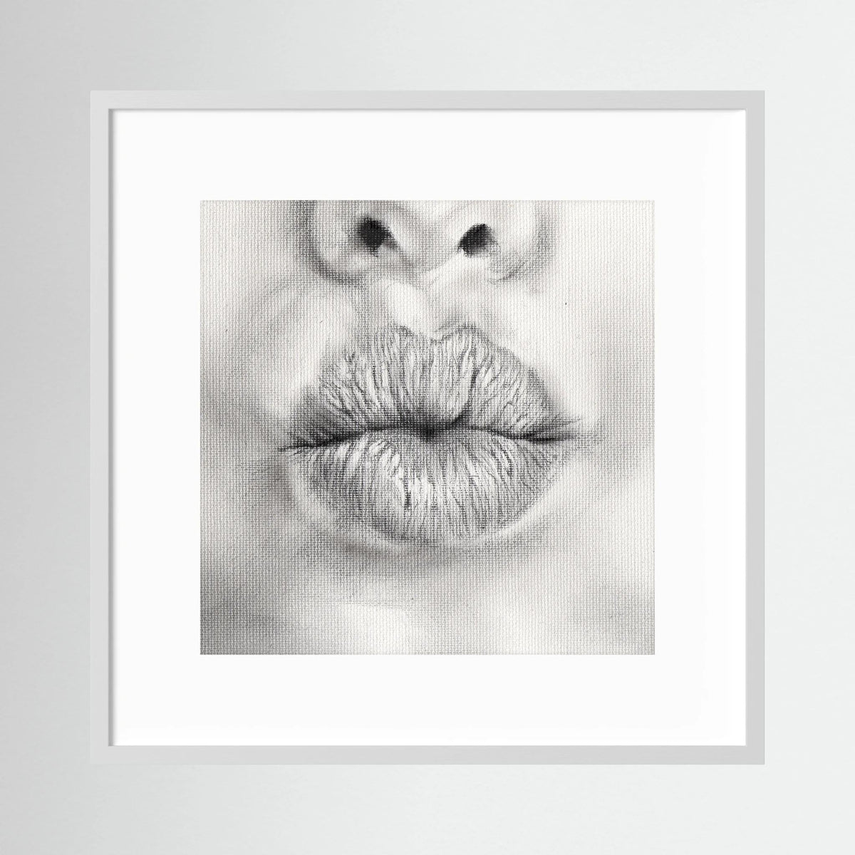 Talk to Me 002 - Framed Art Print