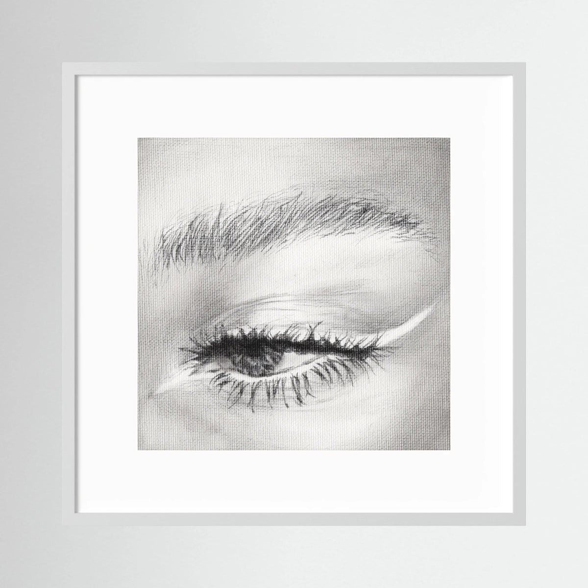 Look at Me 001 - Framed Art Print