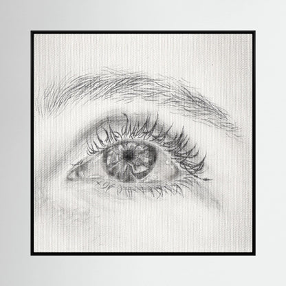 Look at Me 002 - Canvas Print