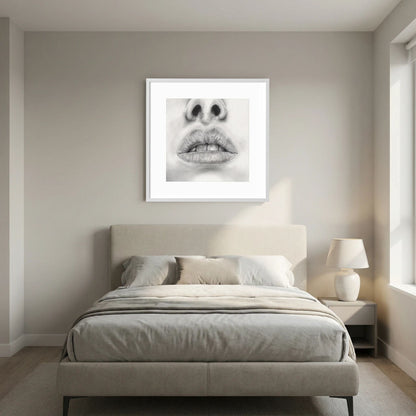 Talk to Me 001 - Framed Art Print
