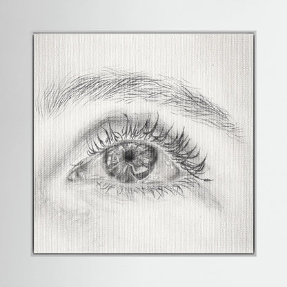 Look at Me 002 - Canvas Print