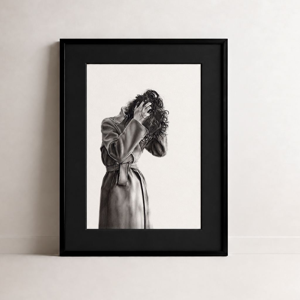 Pause - Framed Art Print
