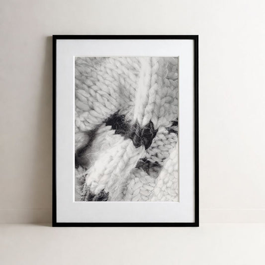 The Silence of Wool  N.002 - Framed Art Print