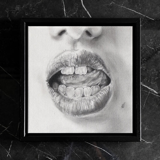 Talk to Me 003 - Canvas Print