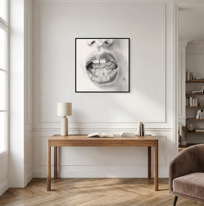 Talk to Me 003 - Canvas Print