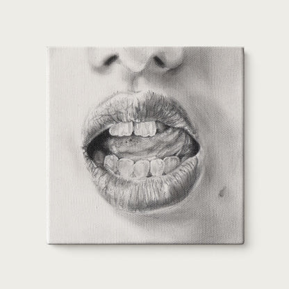 Talk to Me 003 - Canvas Print